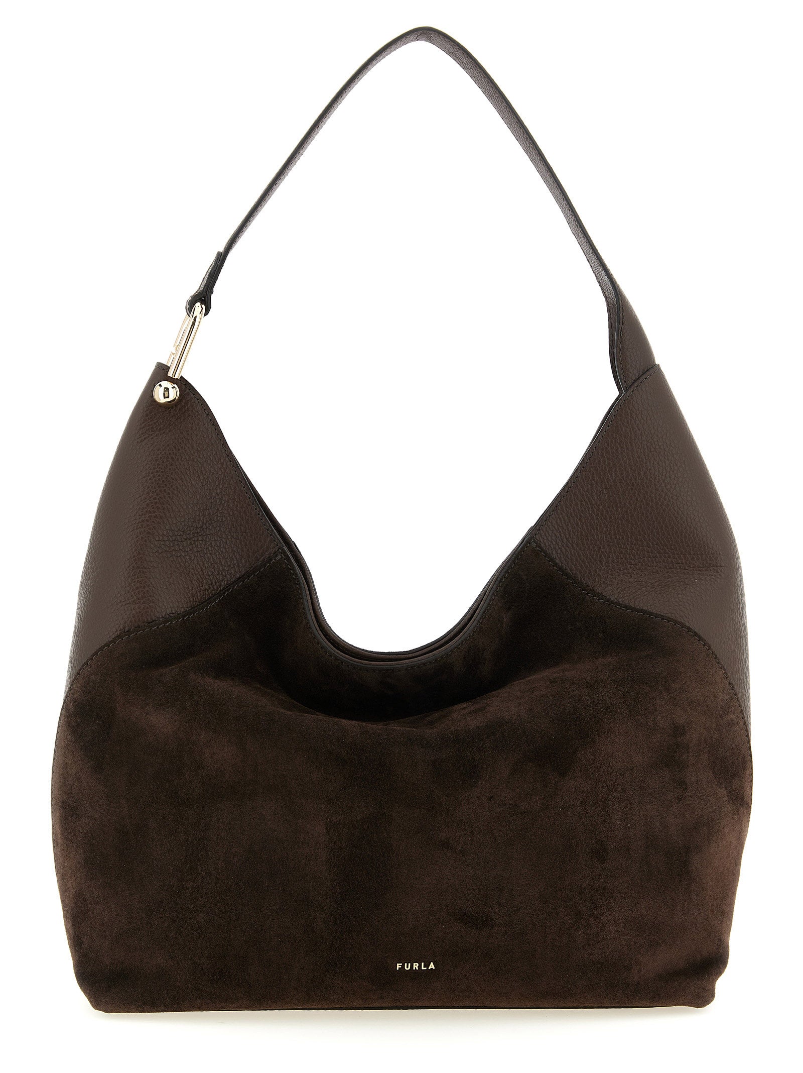 FURLA - FURLA Women’s Furla Lara Large Shoulder Bag Brown - Women’s Bags