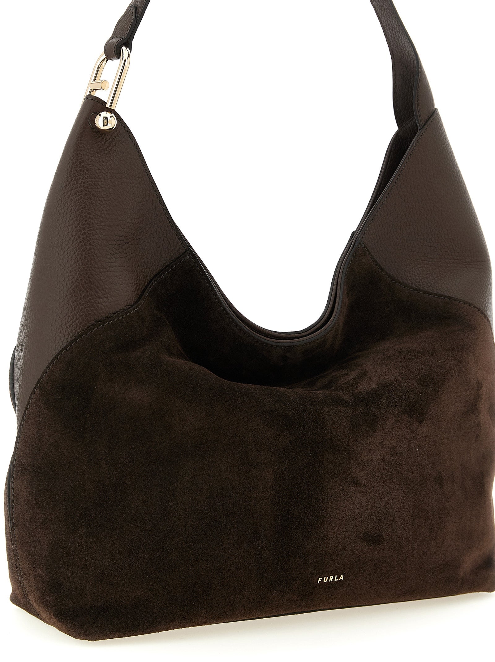 FURLA - FURLA Women’s Furla Lara Large Shoulder Bag Brown - Women’s Bags