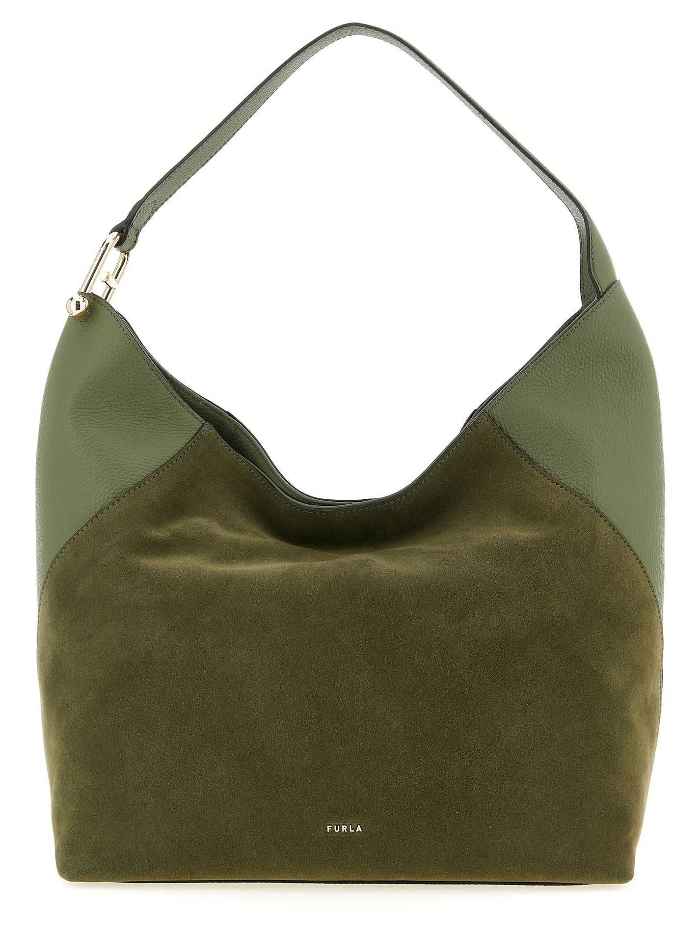 FURLA - FURLA Women’s Furla Lara Large Shoulder Bag Green - Women’s Bags