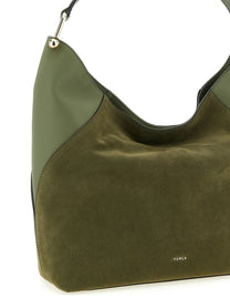 FURLA - FURLA Women’s Furla Lara Large Shoulder Bag Green - Women’s Bags