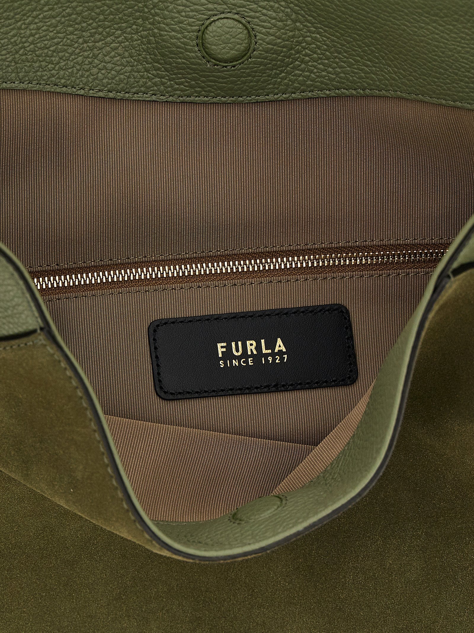 FURLA - FURLA Women’s Furla Lara Large Shoulder Bag Green - Women’s Bags