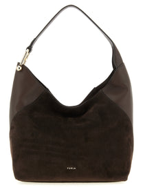FURLA - FURLA Women’s Furla Lara Medium Shoulder Bag Brown - Women’s Bags