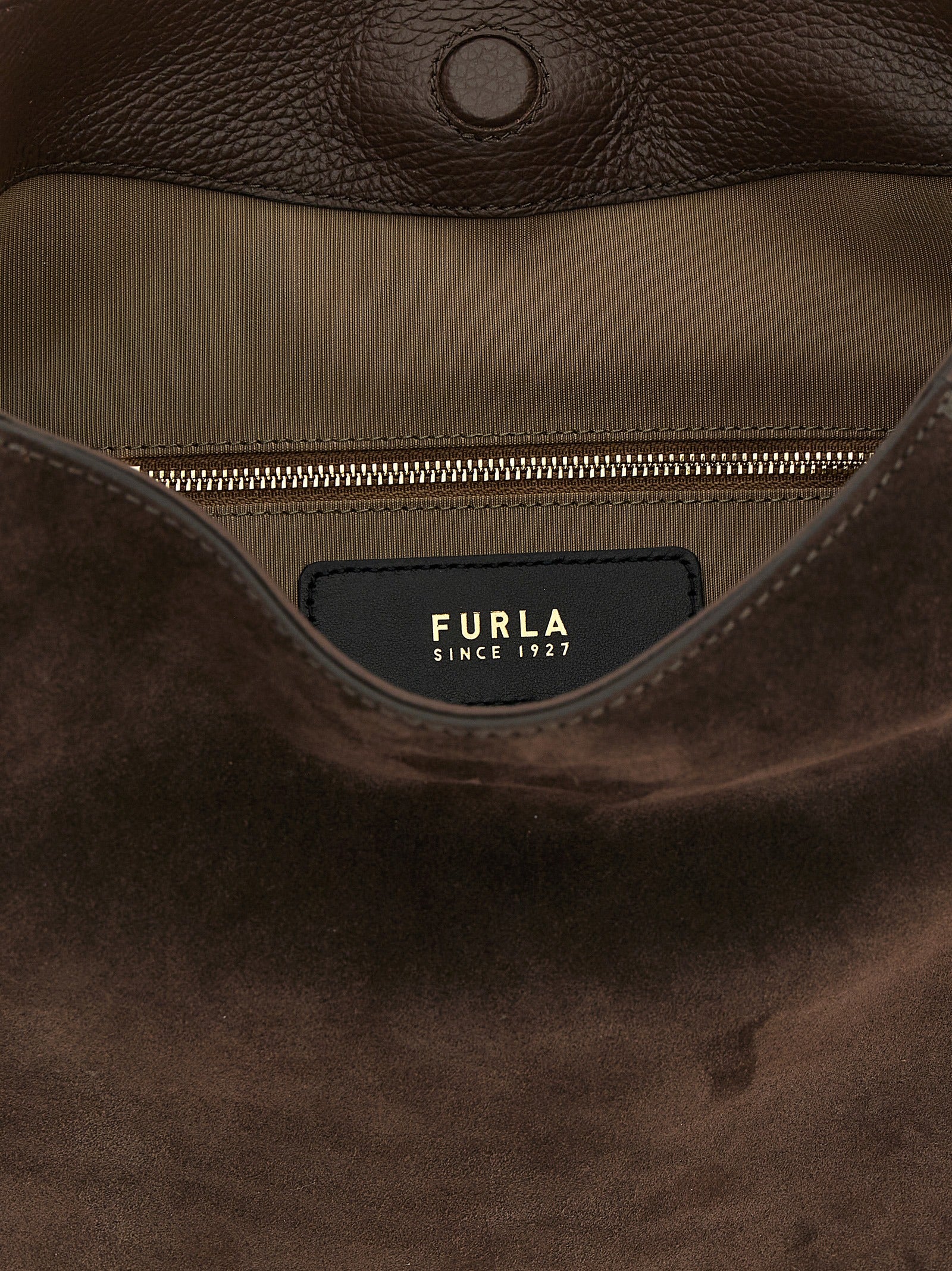FURLA - FURLA Women’s Furla Lara Medium Shoulder Bag Brown - Women’s Bags