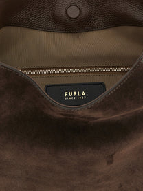 FURLA - FURLA Women’s Furla Lara Medium Shoulder Bag Brown - Women’s Bags