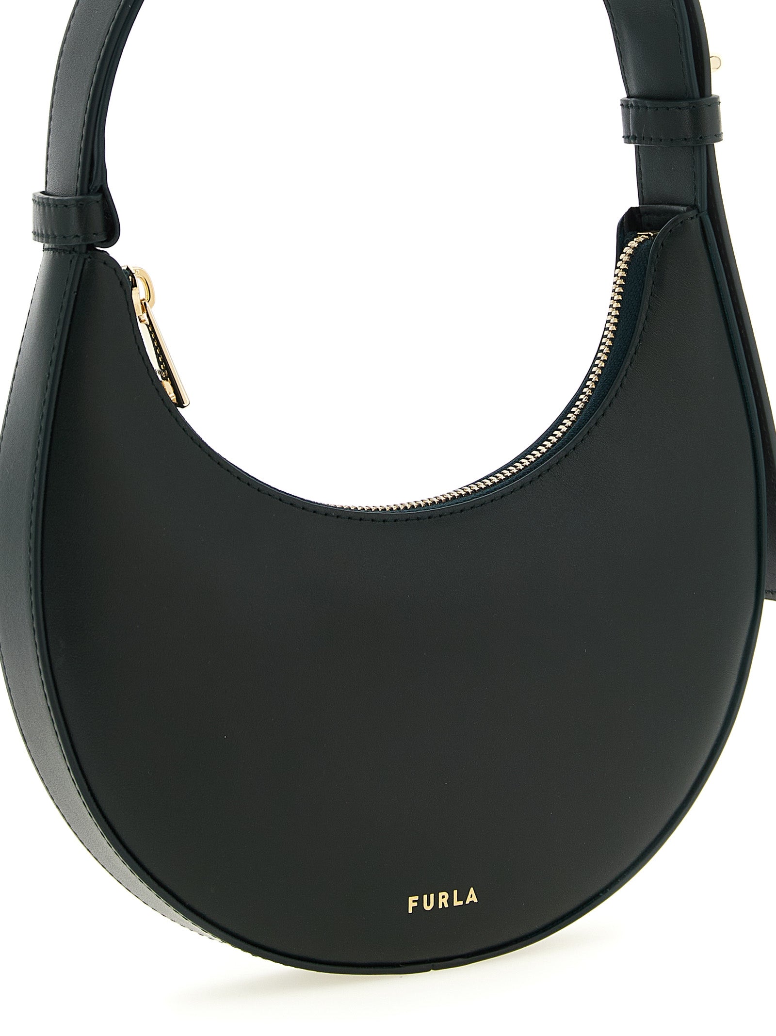 FURLA - FURLA Women’s Furla Delizia Mini Shoulder Bag Green - Women’s Bags