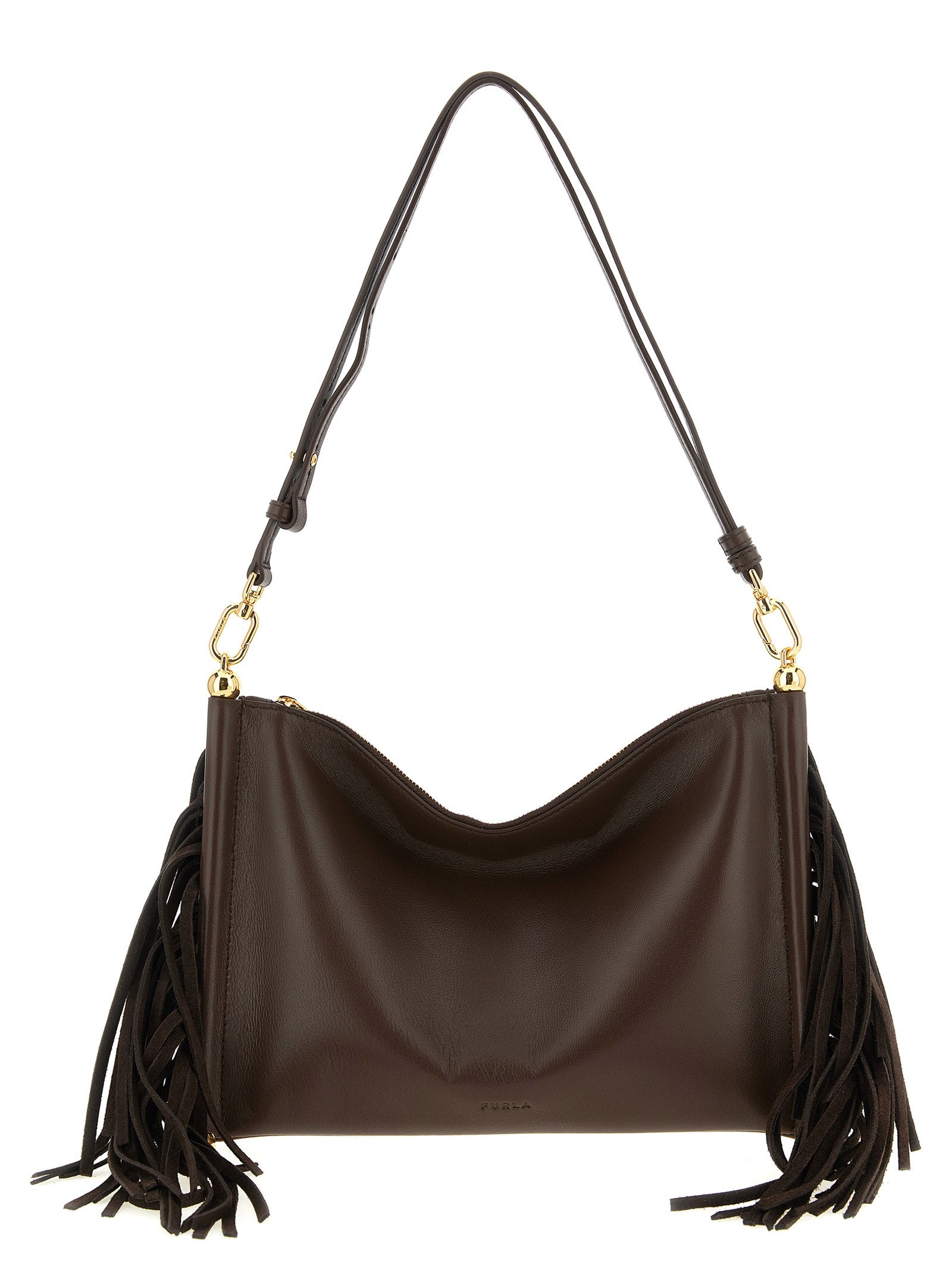 FURLA - FURLA Women’s Furla Sfera Soft Mini Shoulder Bag Brown - Women’s Bags