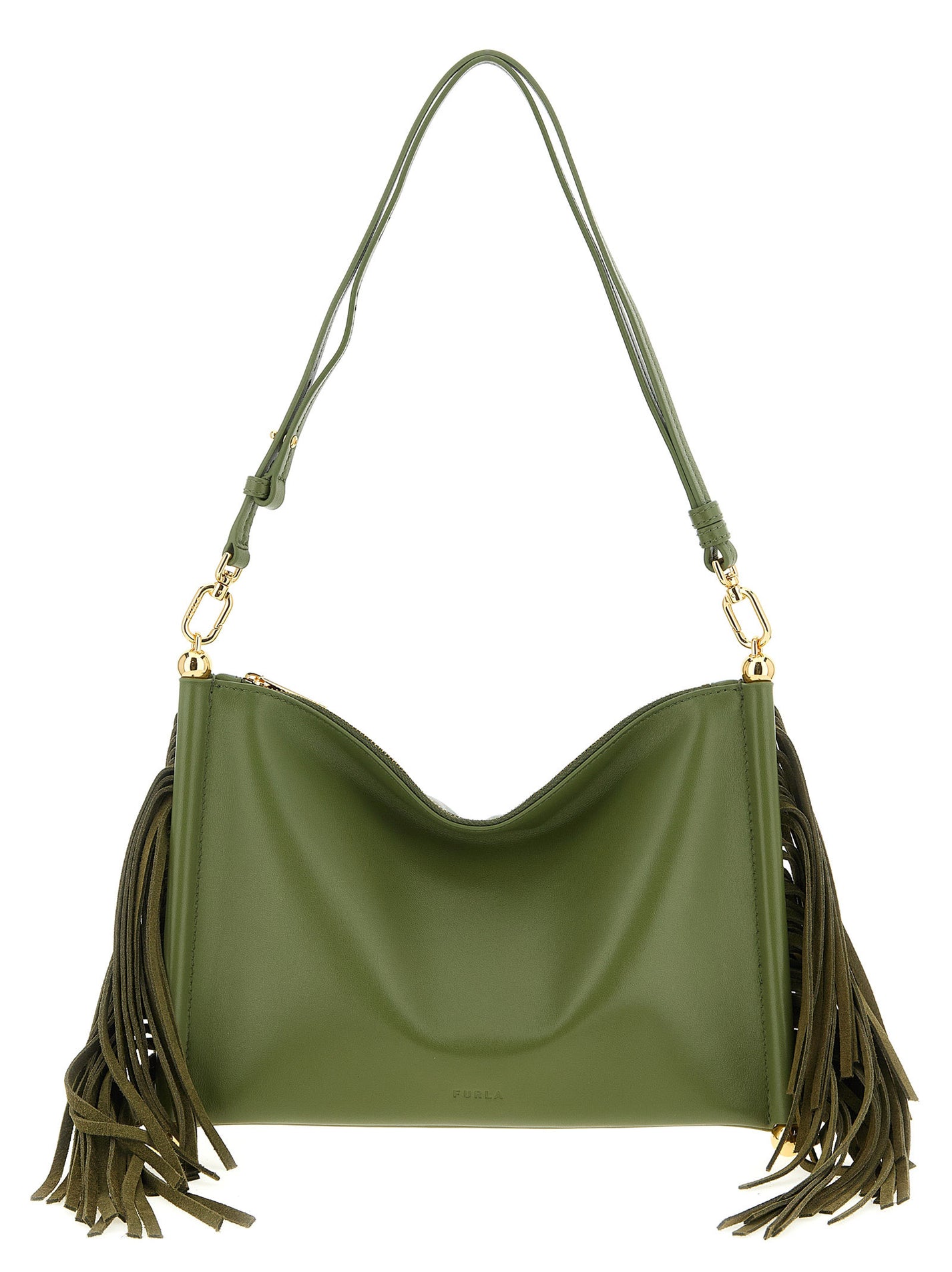 FURLA - FURLA Women’s Furla Sfera Soft Mini Shoulder Bag Green - Women’s Bags