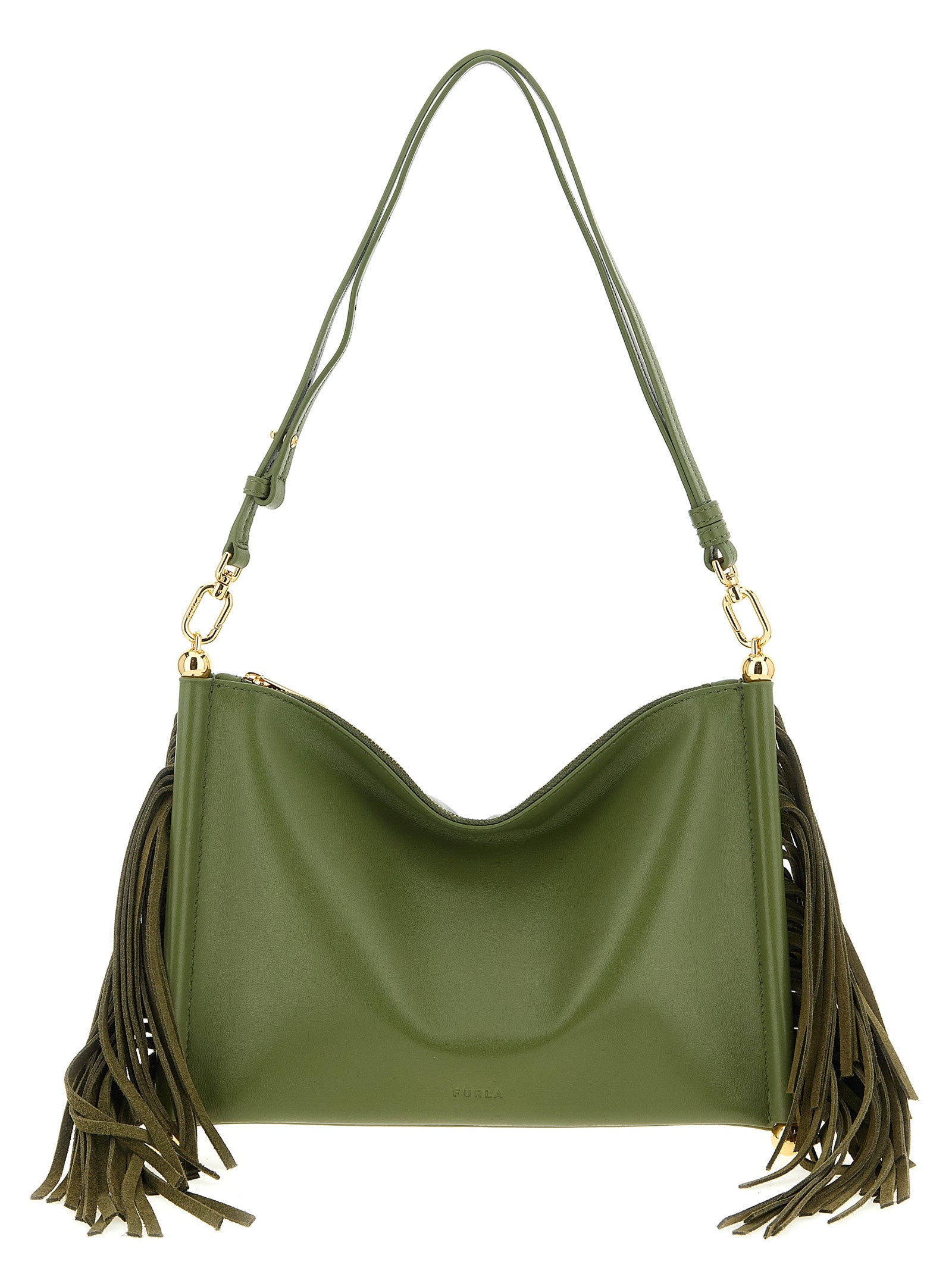FURLA - FURLA Women’s Furla Sfera Soft Mini Shoulder Bag Green - Women’s Bags