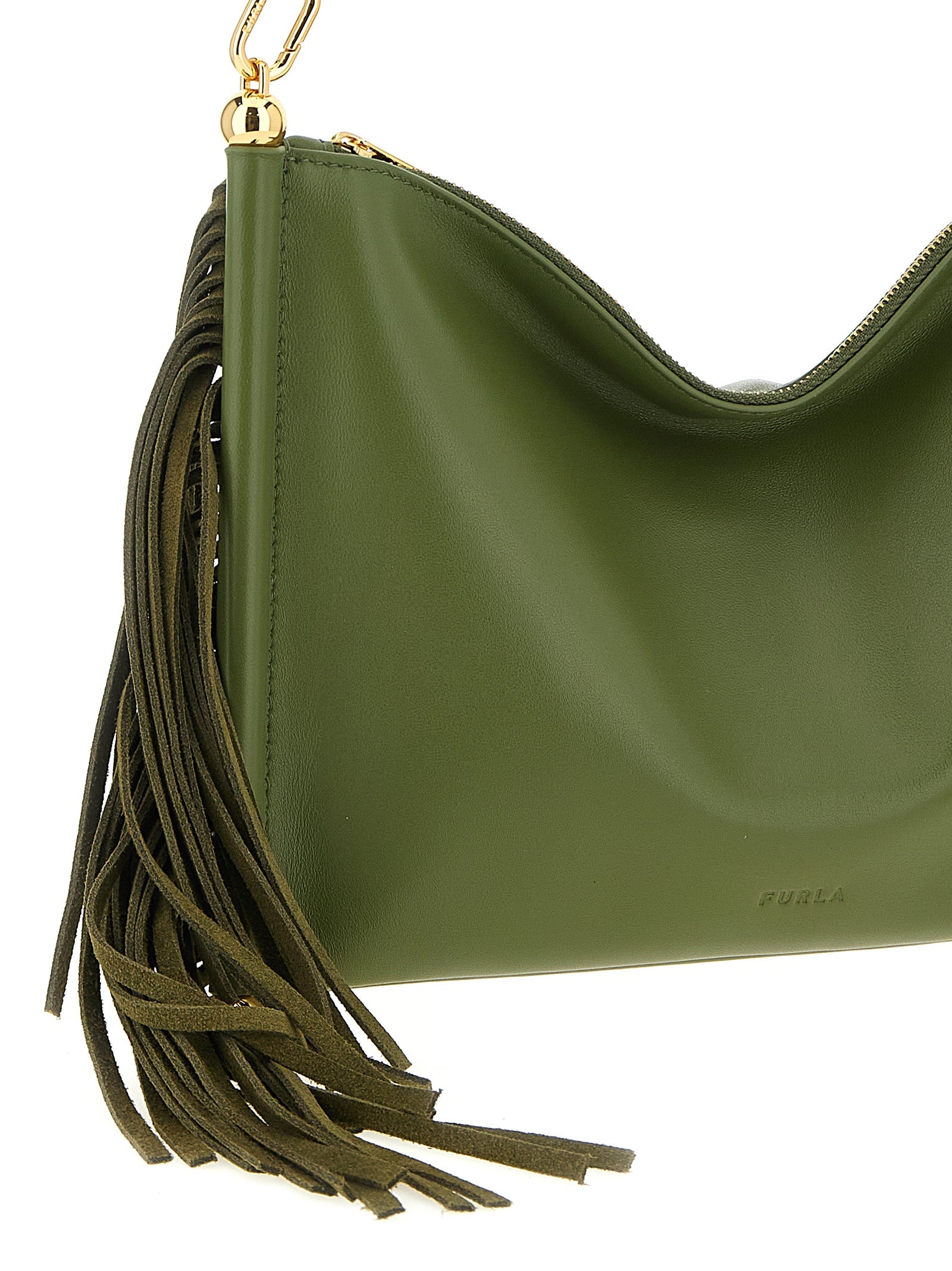 FURLA - FURLA Women’s Furla Sfera Soft Mini Shoulder Bag Green - Women’s Bags