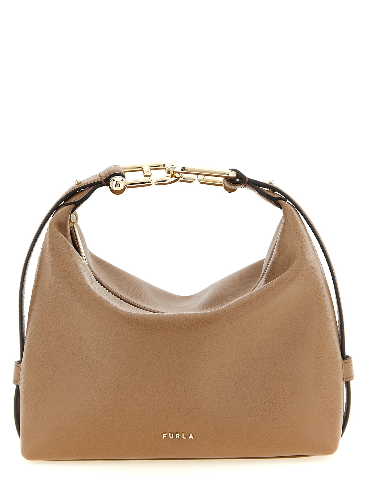 FURLA - FURLA Women’s Furla Tonie Mignon Shoulder Bag Beige - Women’s Bags