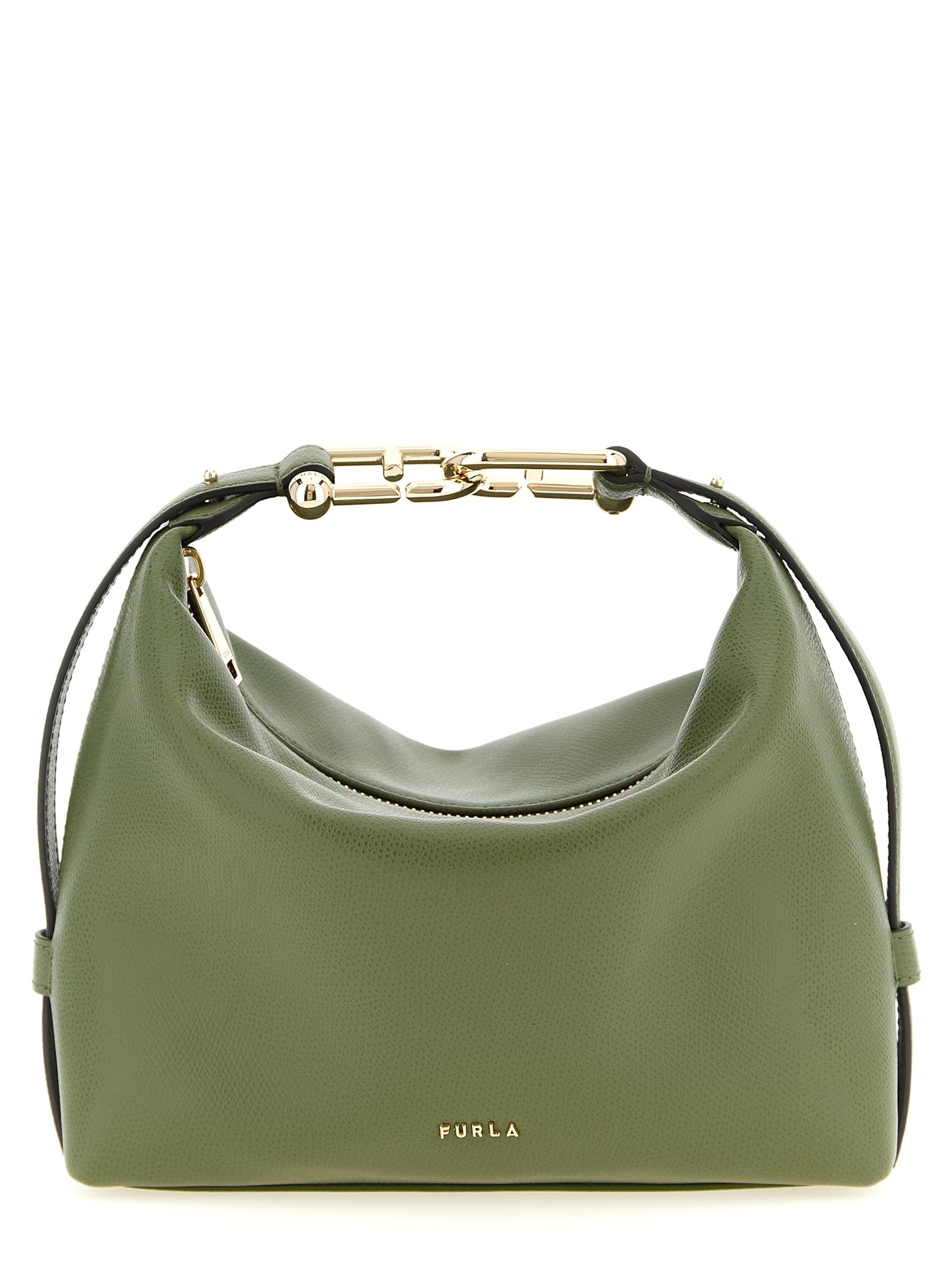 FURLA - FURLA Women’s Furla Tonie Mignon Shoulder Bag Green - Women’s Bags