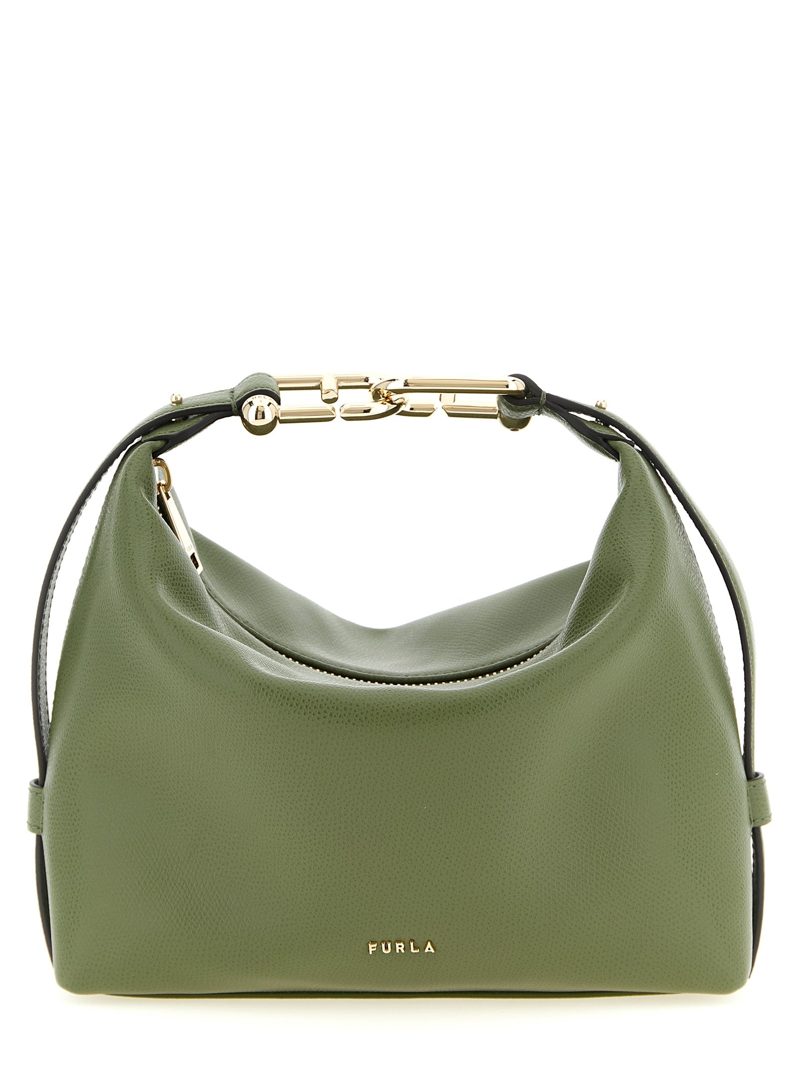 FURLA - FURLA Women’s Furla Tonie Mignon Shoulder Bag Green - Women’s Bags