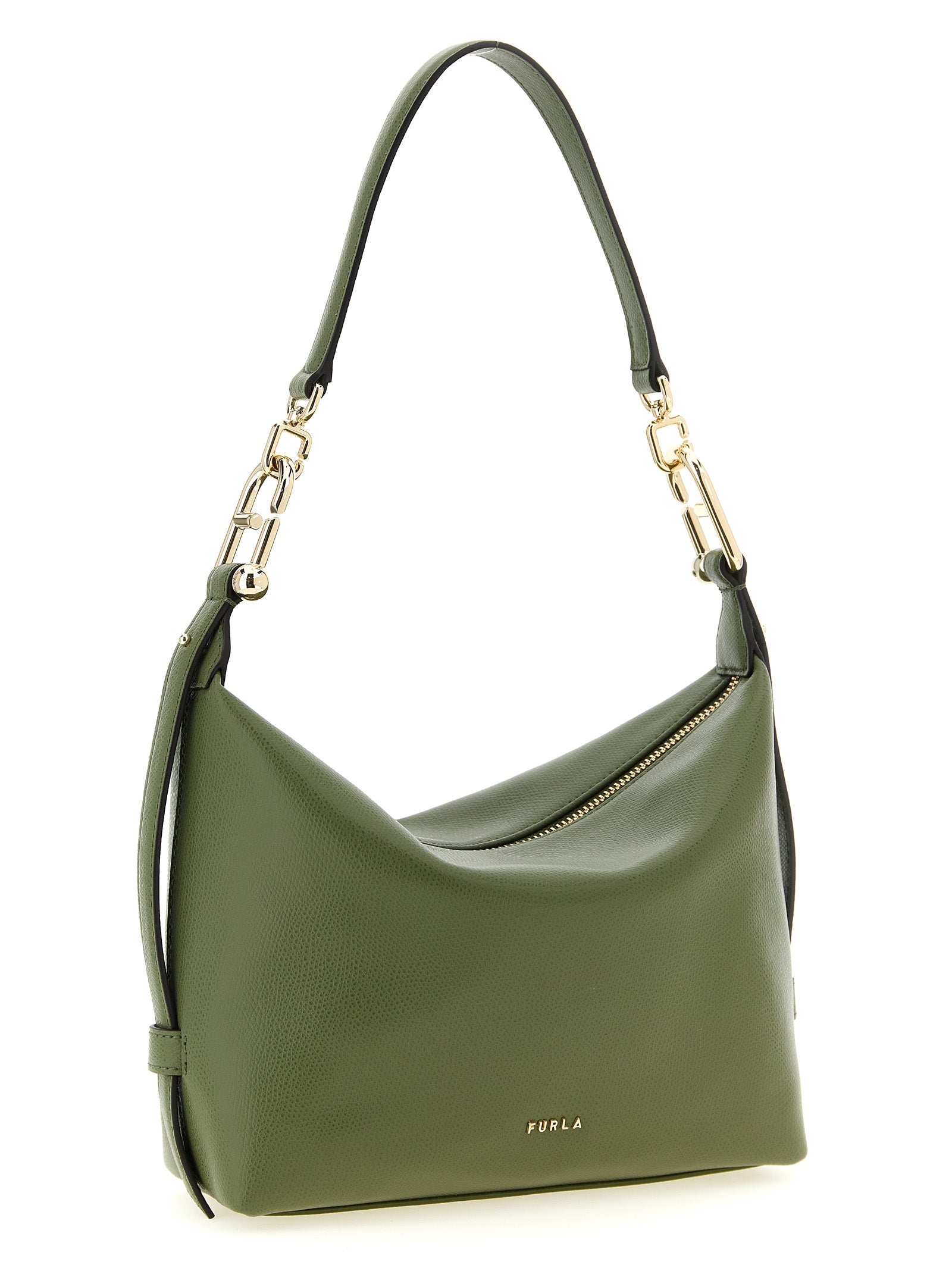 FURLA - FURLA Women’s Furla Tonie Mignon Shoulder Bag Green - Women’s Bags