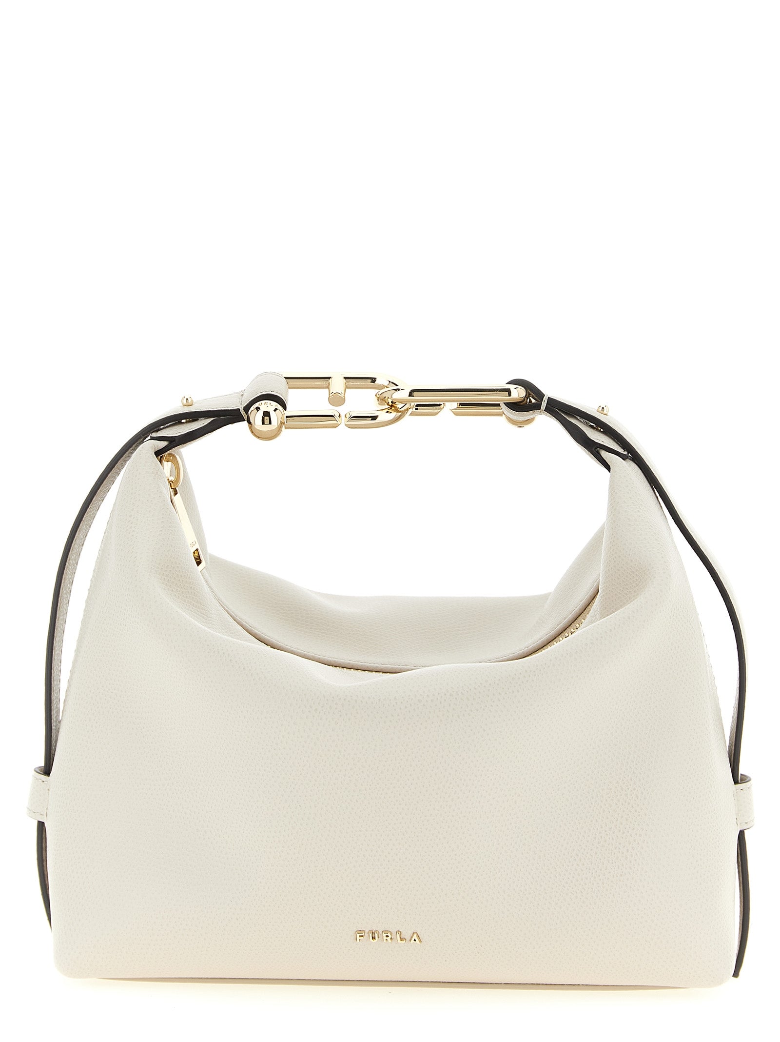 FURLA - FURLA Women’s Furla Tonie Mignon Shoulder Bag Beige - Women’s Bags