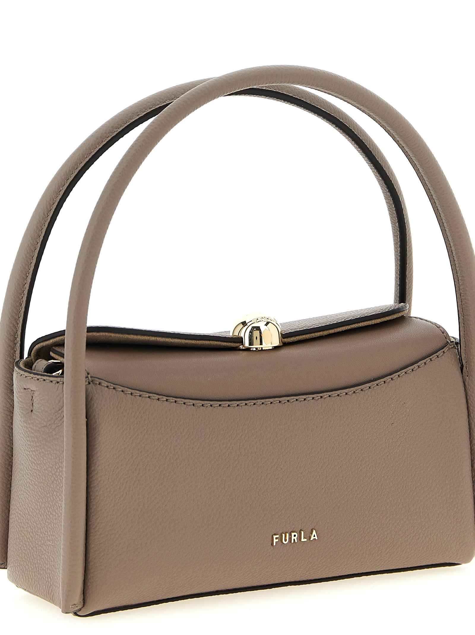 FURLA - FURLA Women’s Nicole Mini Handbag Gray - Women’s Bags
