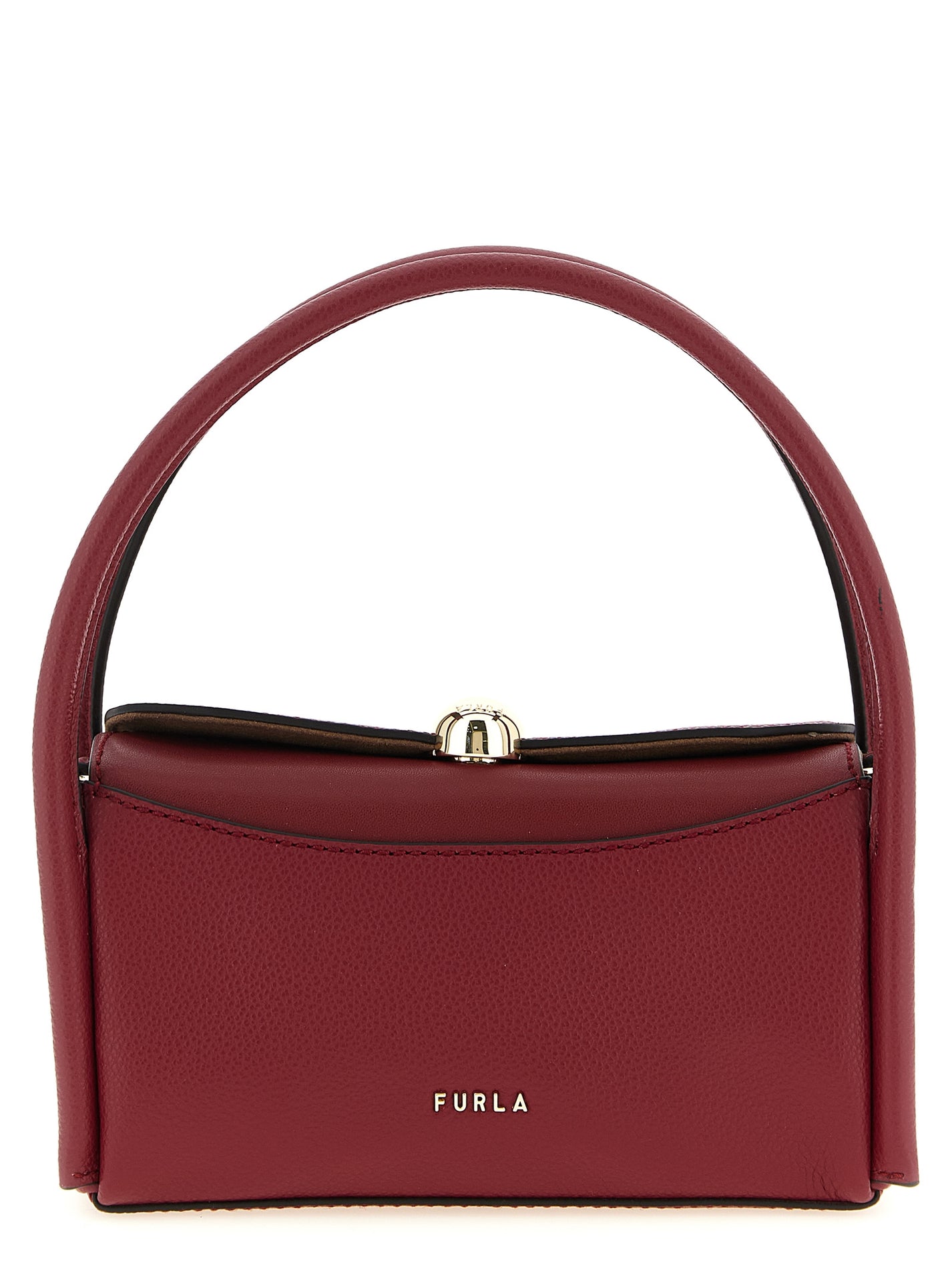 FURLA - FURLA Women’s Nicole Mini Handbag Bordeaux - Women’s Bags
