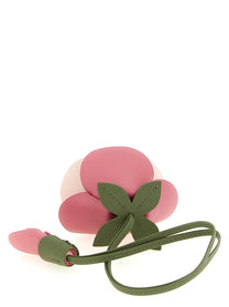 FURLA - FURLA Women’s Furla Allegra Keyring Pink - Women’s Accessories