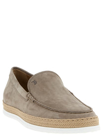 TOD’S - TOD’S Men’s Pantofola Loafers Beige - Men’s Shoes