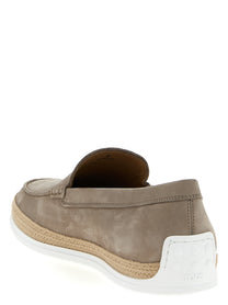 TOD’S - TOD’S Men’s Pantofola Loafers Beige - Men’s Shoes