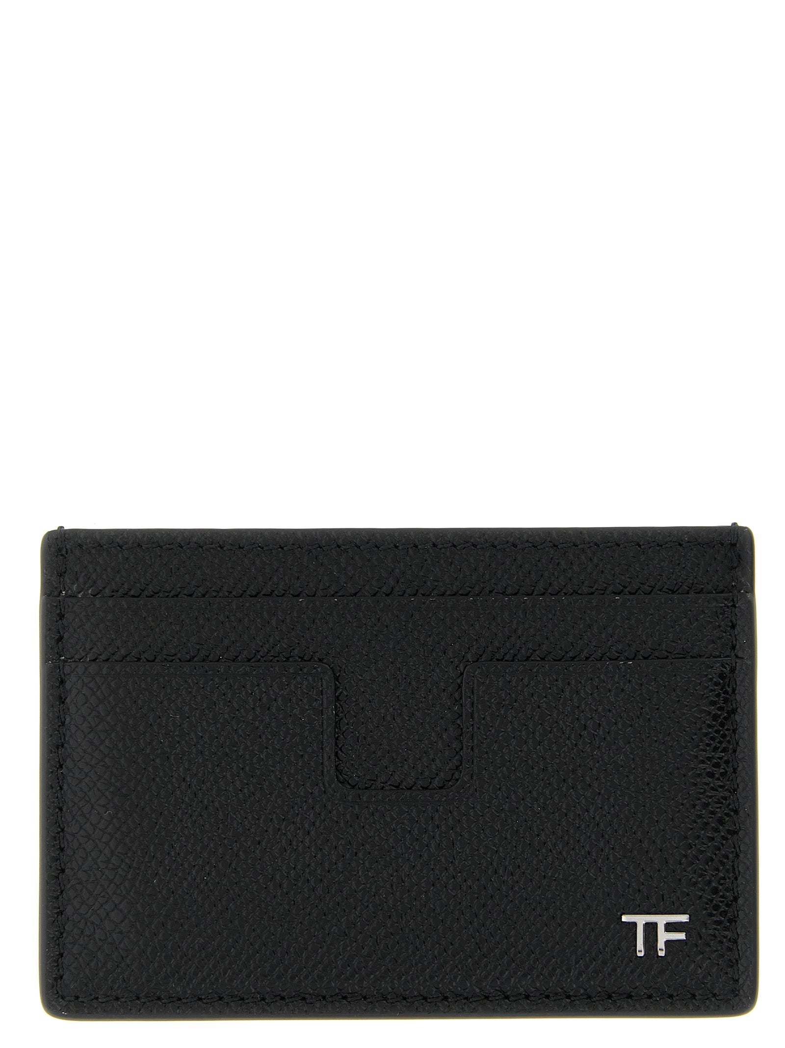TOM FORD Men's Leather Card Holder Black