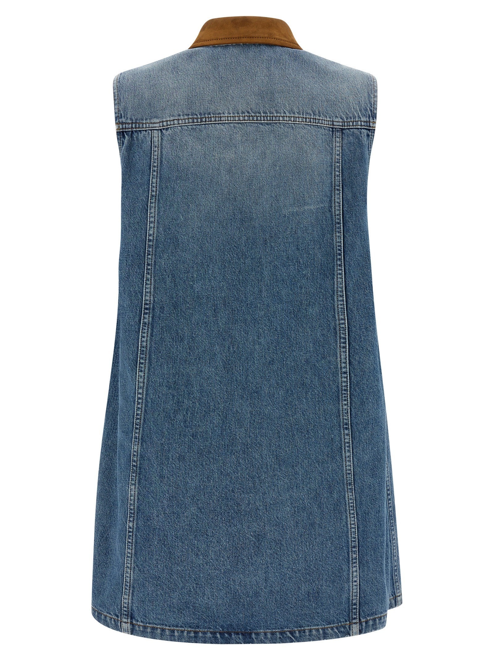 Versace Line Dress Blue