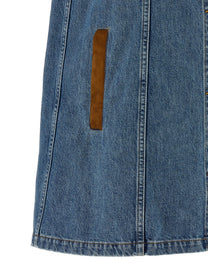 Versace Line Dress Blue