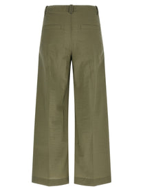 Brunello Cucinelli Line Pants Green