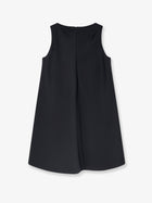 Balenciaga Women's Line Silk Mini Dress Black, view 2