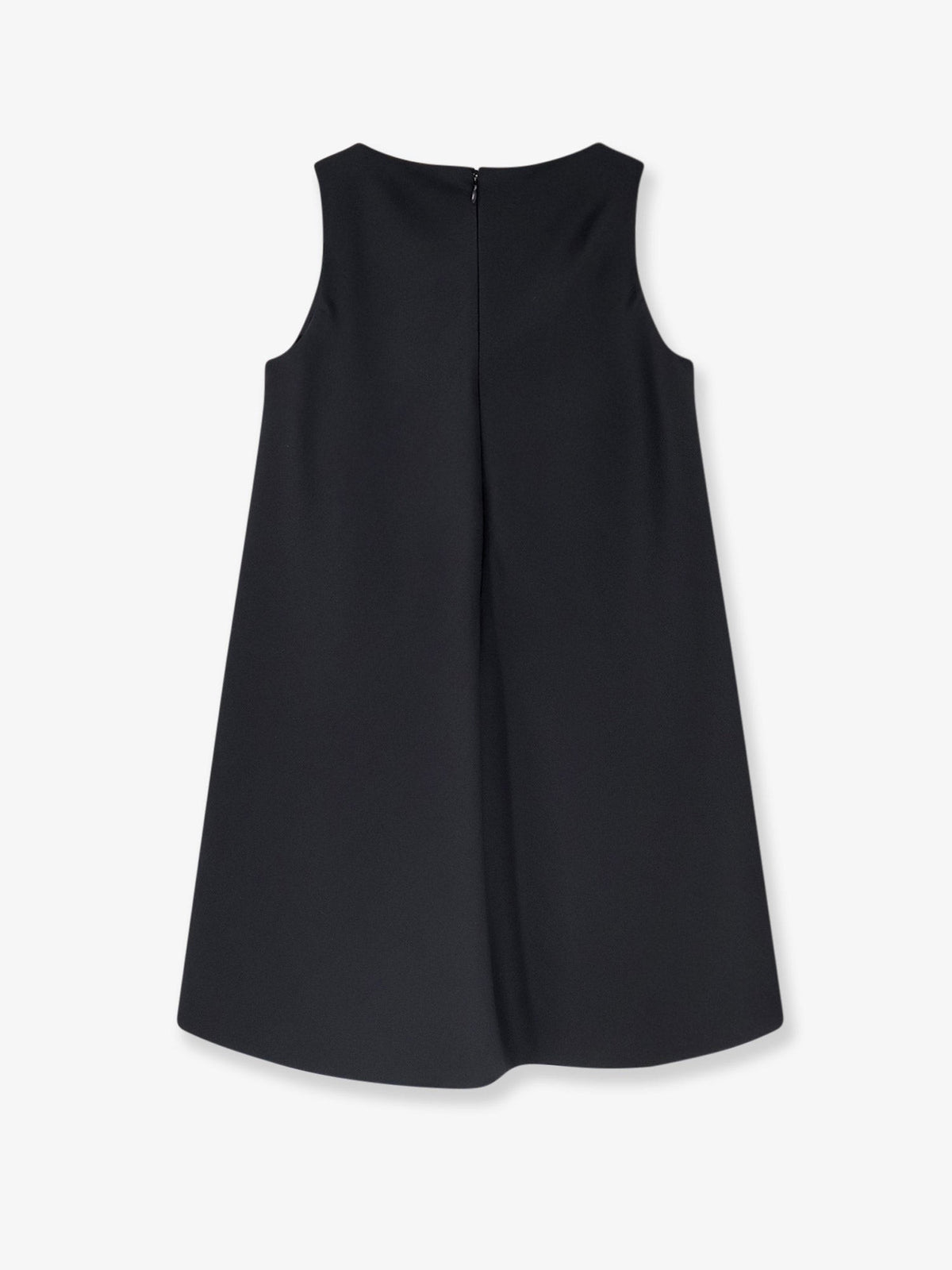 Balenciaga Women's Line Silk Mini Dress Black, view 2