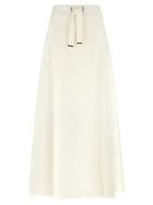 Herno Line Skirt White