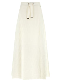 Herno Line Skirt White
