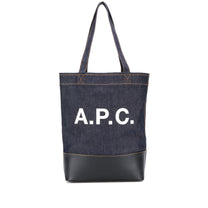 A.P.C. - A.P.C. logo print denim tote - Shopper