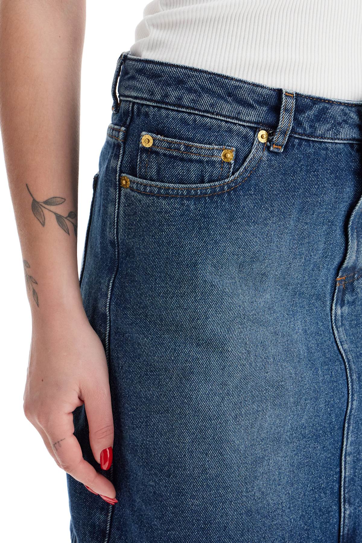 A.P.C. - A.P.C. denim mini skirt - Skirts