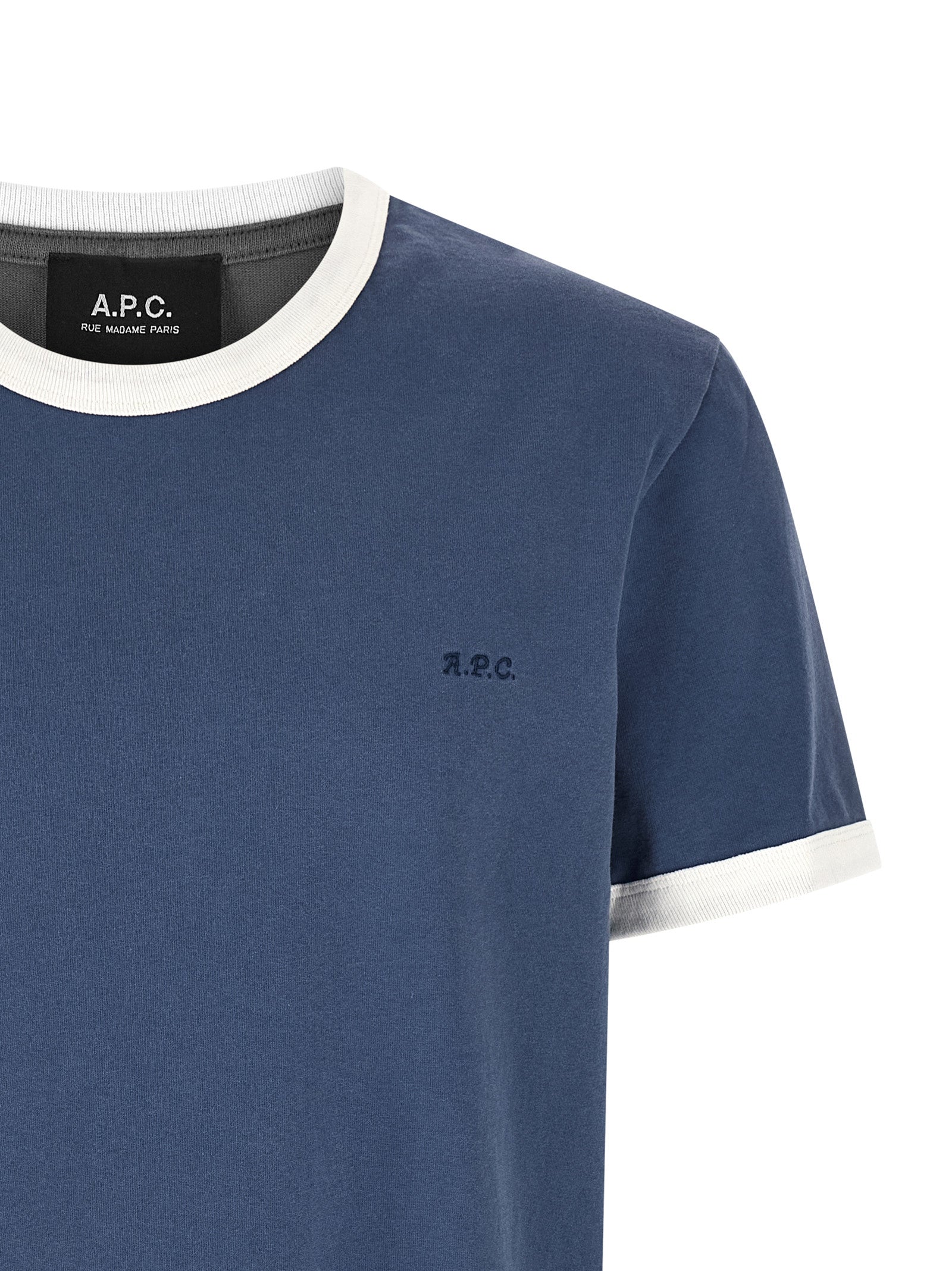 A.P.C. - A.P.C. - Logo embroidery t-shirt - Men’s Tops