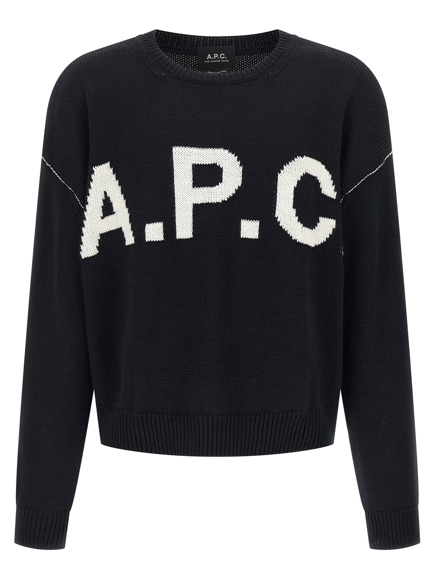 A.P.C. - A.P.C. - Logo sweater - Men’s Knitwear