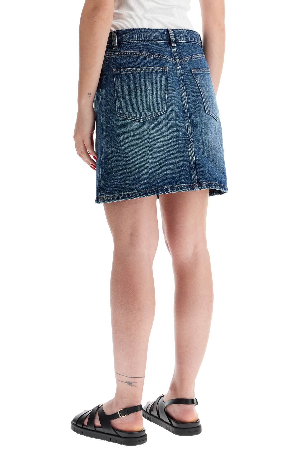 A.P.C. - A.P.C. denim mini skirt - Skirts