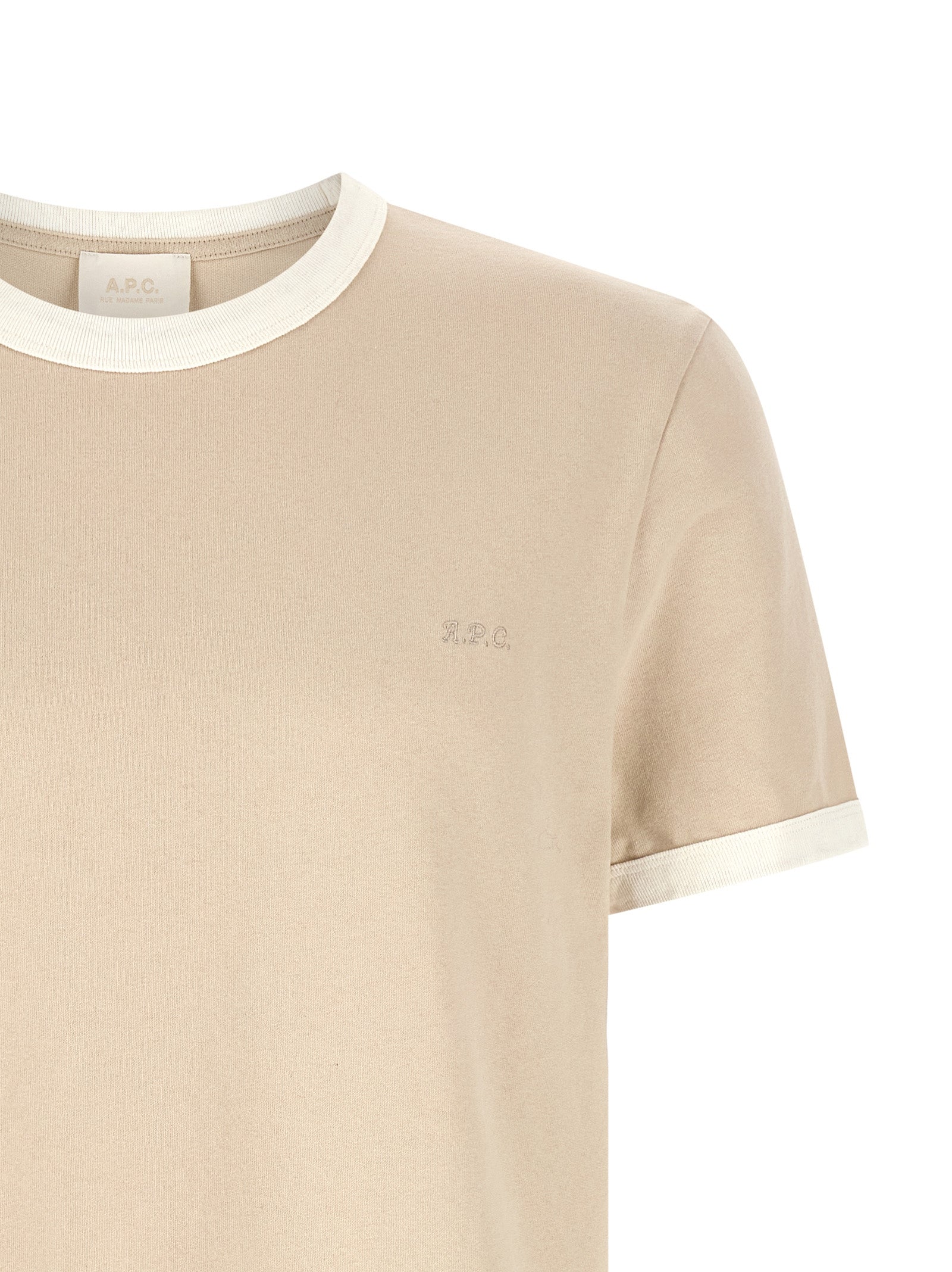 A.P.C. - A.P.C. - Logo embroidery t-shirt - Men’s Tops