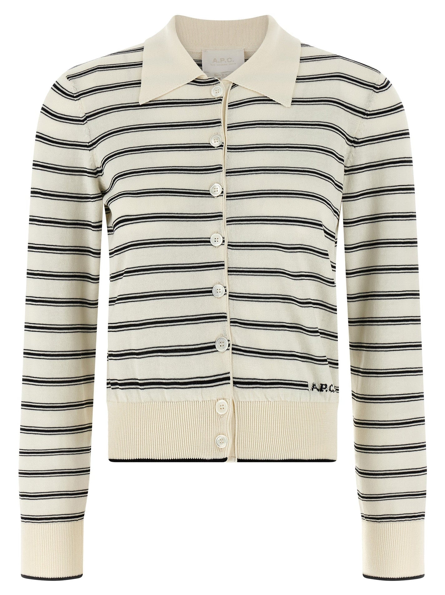 A.P.C. - A.P.C. - Striped cardigan - Women’s Knitwear