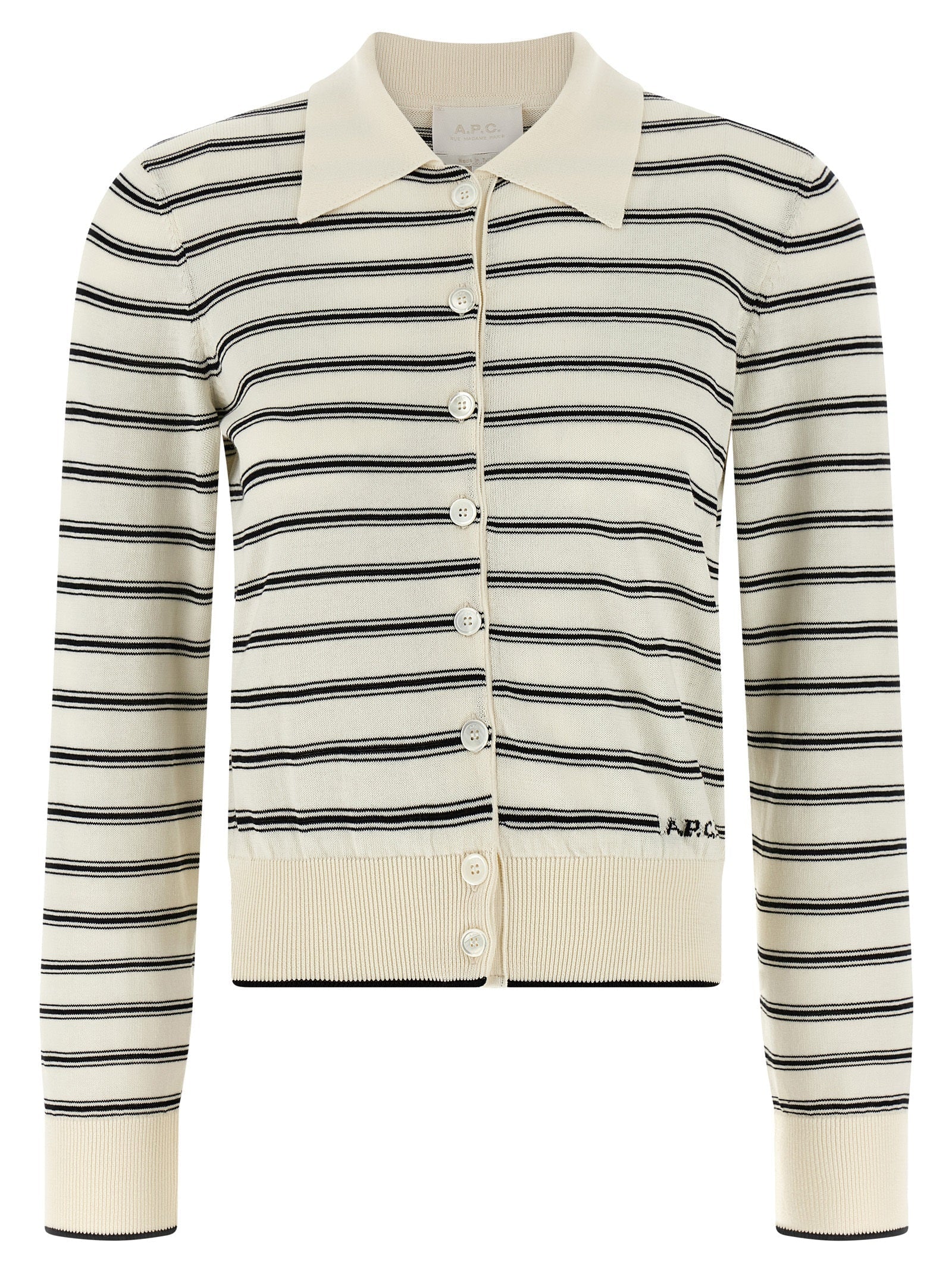 A.P.C. - A.P.C. - Striped cardigan - Women’s Knitwear