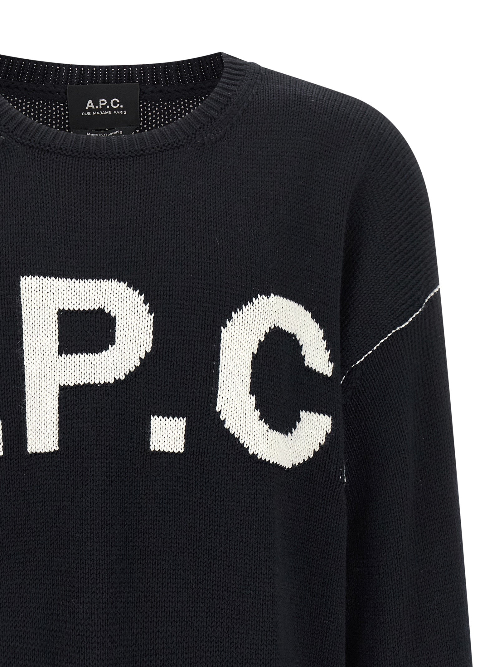 A.P.C. - A.P.C. - Logo sweater - Men’s Knitwear