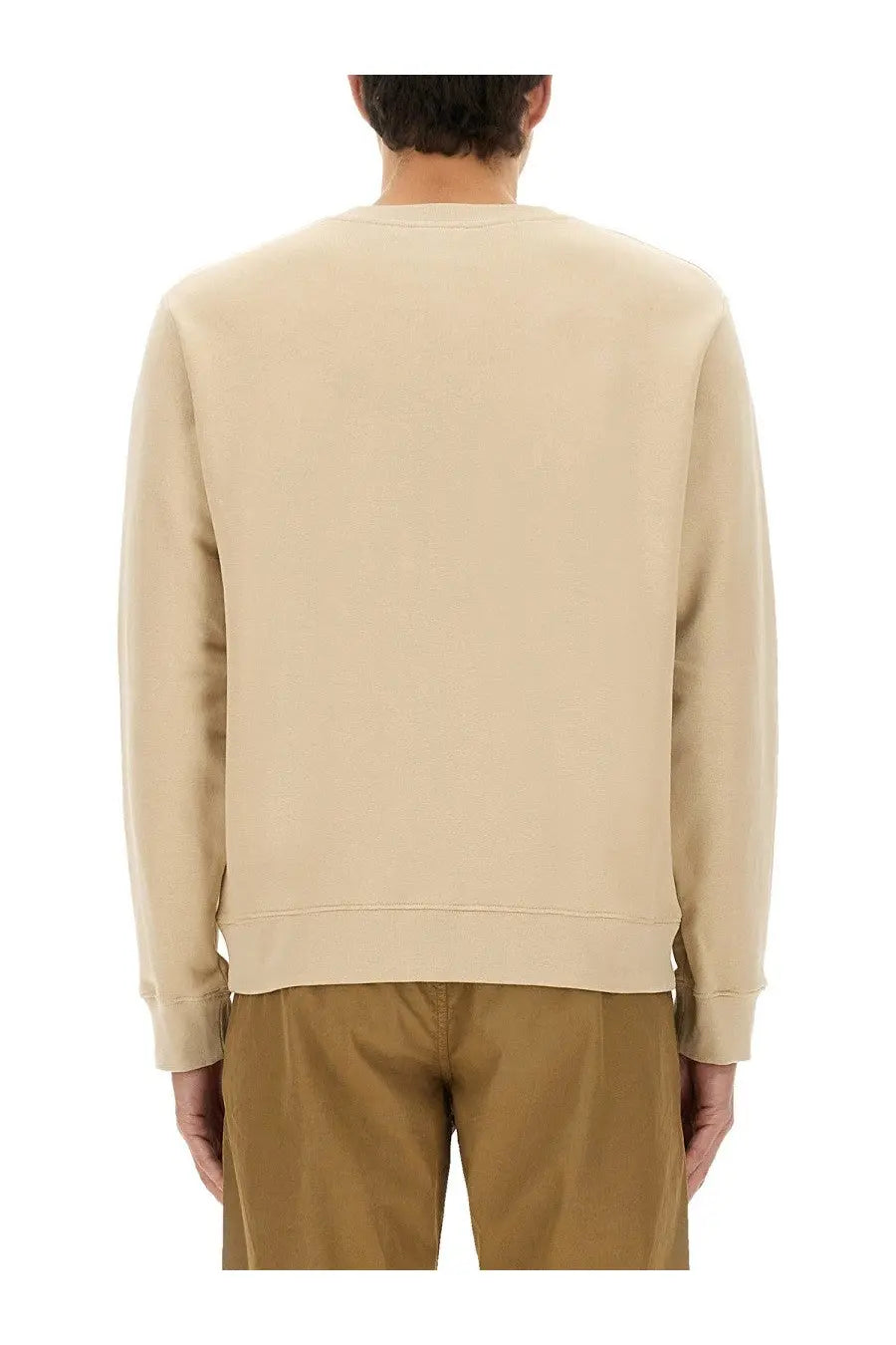 A.P.C Men's Standard Sweatshirt Beige, view 3