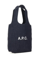 A.P.C Men's Tote Bag Ninon Small Blue, view 2