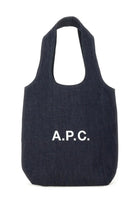 A.P.C Men's Tote Bag Ninon Small Blue