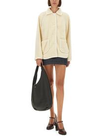 A.P.C Women's Blouson Jacket Estelle White, view 2