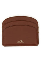 A.P.C Women's Demi Lune Card Holder Beige