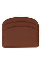 A.P.C Women's Demi Lune Card Holder Beige, view 2
