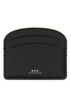 A.P.C Women's Demi Lune Card Holder Black