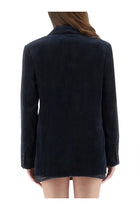 A.P.C Women's Lucy Jacket Blue, view 3