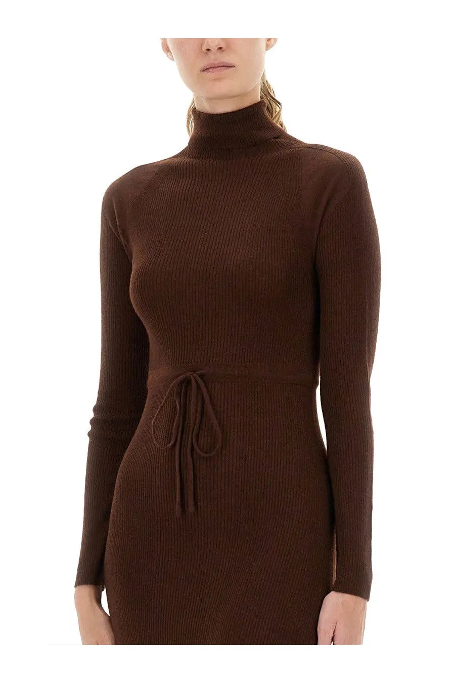 A.P.C Women's Midi Dress Marianna Brown, view 4