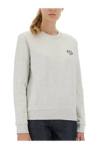 A.P.C Women's Rue Madame Sweatshirt Grey, view 4